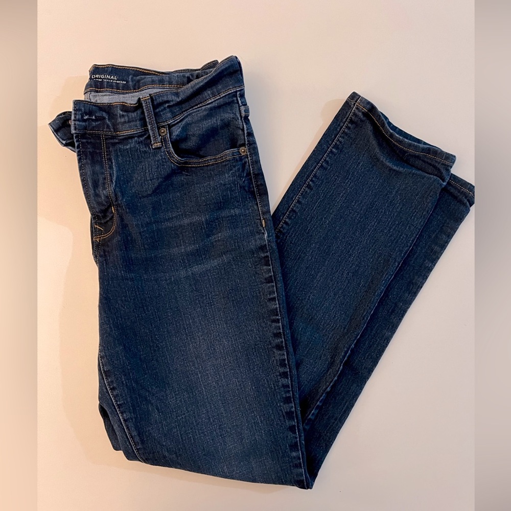 Old Navy straight leg size 12 tall jeans